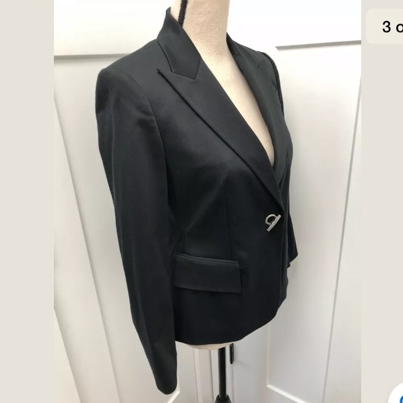 MICHAEL Michael Kors Classic Blazer Toggle Sz 2 - Picture 2 of 8